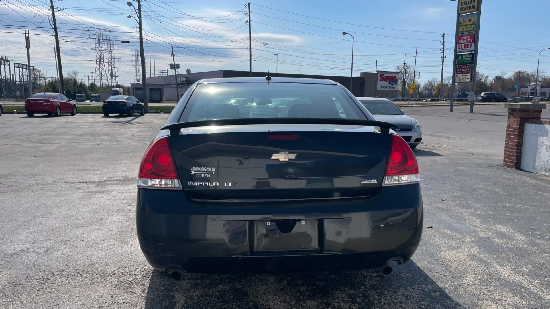 2012 BLACK LEATHER /BLACK LEATHER Chevrolet Impala LTZ (2G1WC5E34C1) with an V6, 3.6L; FFV; DOHC engine, AUTO transmission, located at 2710A Westlane Rd., Indianapolis, IN, 46268, (317) 291-2000, 39.885670, -86.208160 - Photo#2