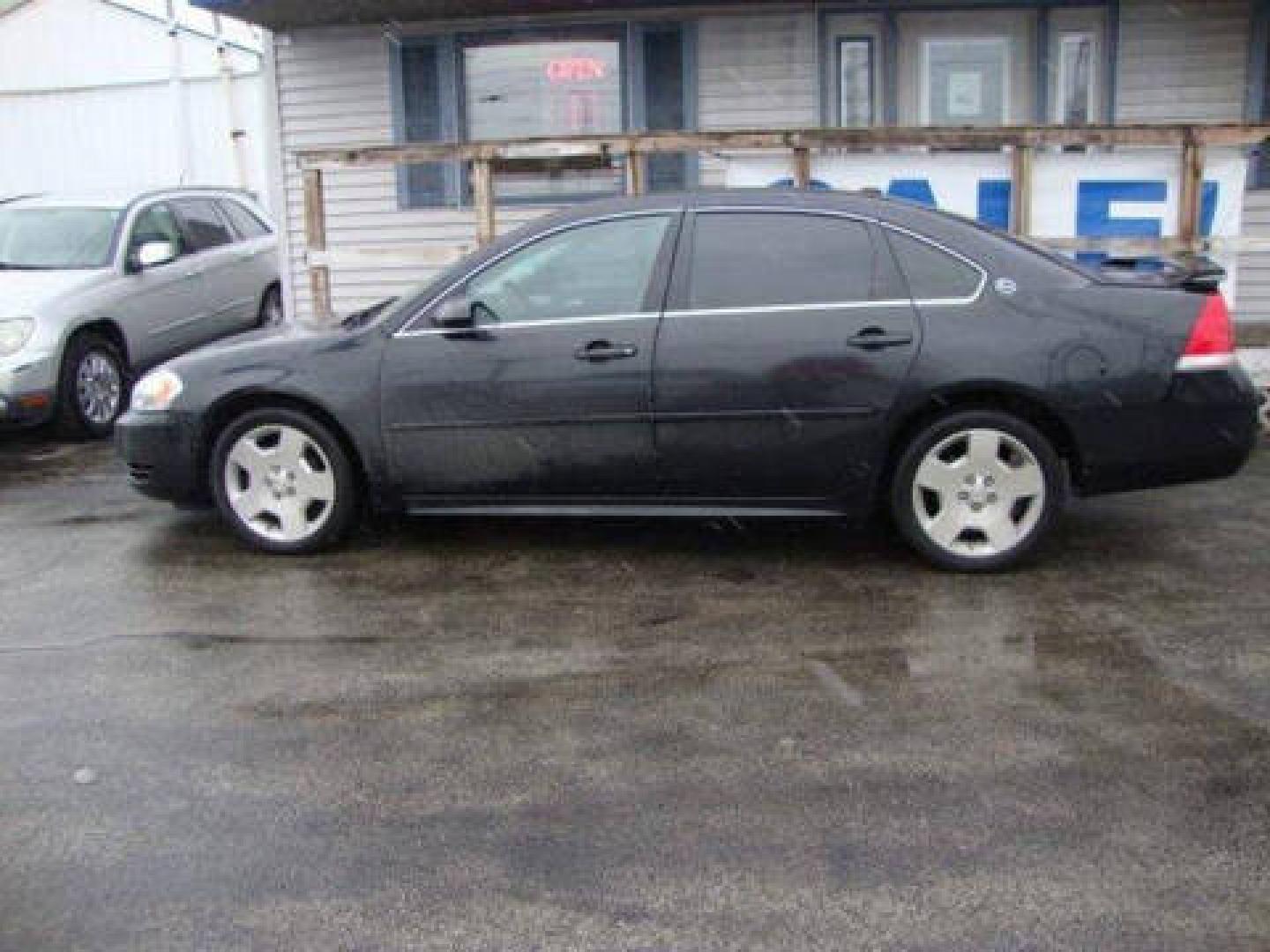 2008 Black Chevrolet Impala 50th Anniversary (2G1WV58K581) with an 3.5L V6 OHV 12V FFV engine, 4-Speed Automatic Overdrive transmission, located at 2710A Westlane Rd., Indianapolis, IN, 46268, (317) 291-2000, 39.885670, -86.208160 - Photo#0