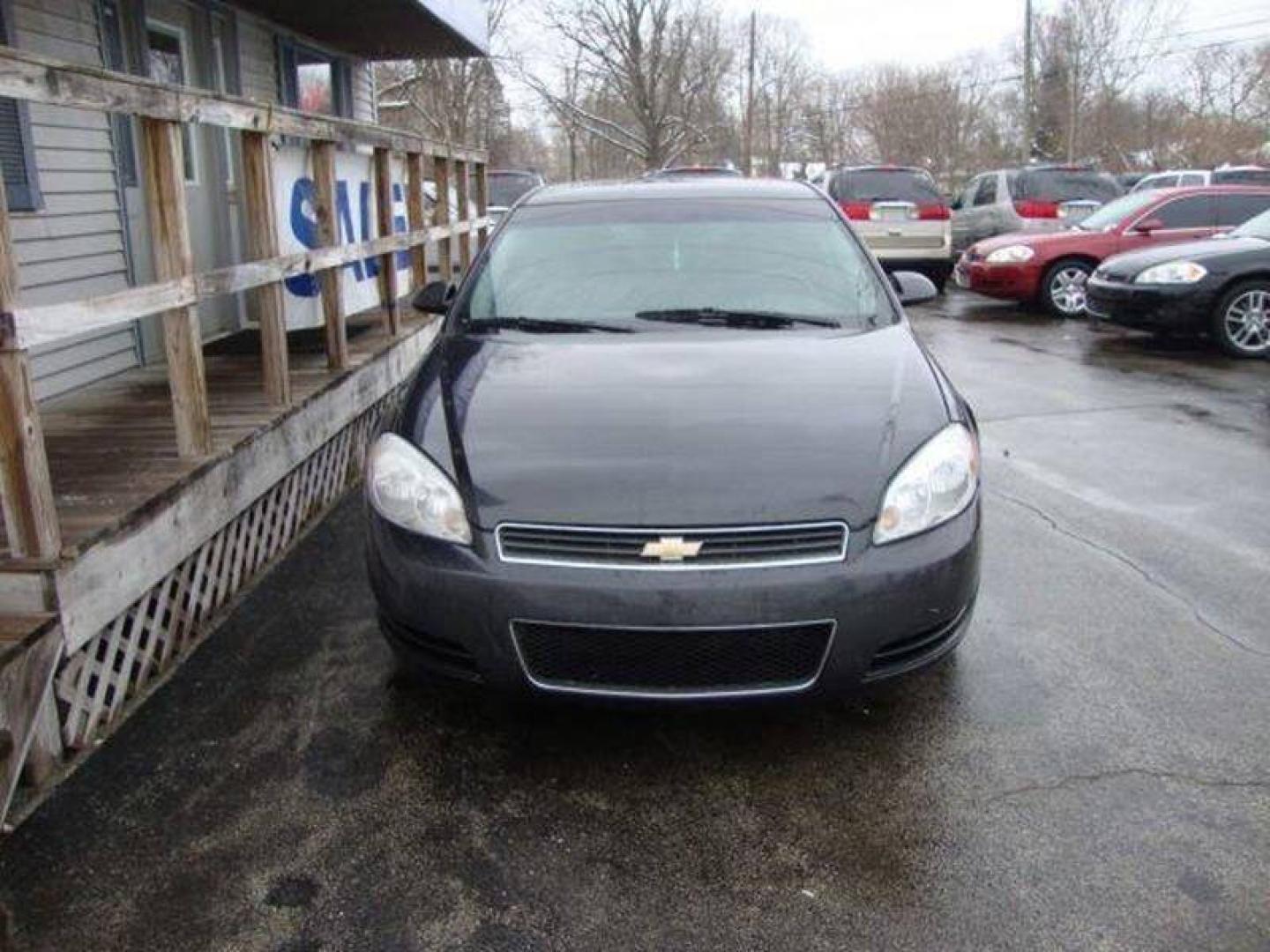 2008 Black Chevrolet Impala 50th Anniversary (2G1WV58K581) with an 3.5L V6 OHV 12V FFV engine, 4-Speed Automatic Overdrive transmission, located at 2710A Westlane Rd., Indianapolis, IN, 46268, (317) 291-2000, 39.885670, -86.208160 - Photo#1