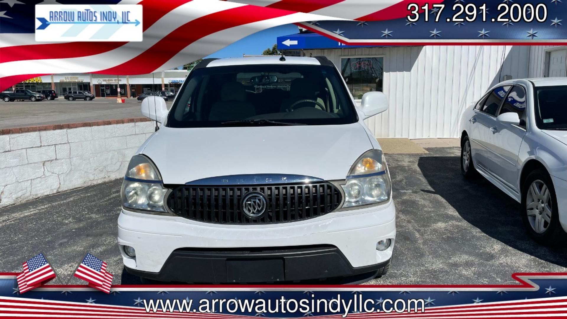 2007 WHITE Buick Rendezvous CX (3G5DA03L57S) with an 3.5L V6 OHV 12V engine, 4-Speed Automatic Overdrive transmission, located at 2710A Westlane Rd., Indianapolis, IN, 46268, (317) 291-2000, 39.885670, -86.208160 - Photo#0