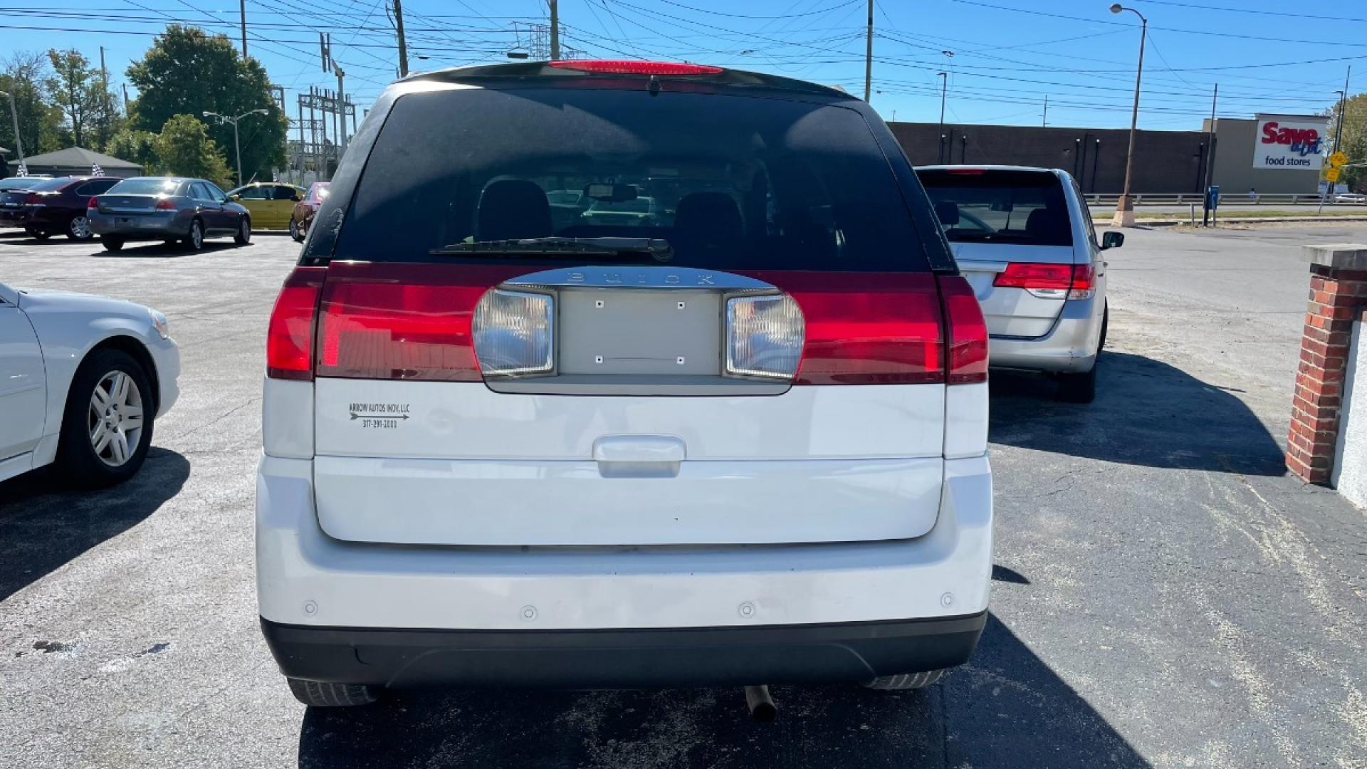 2007 WHITE Buick Rendezvous CX (3G5DA03L57S) with an 3.5L V6 OHV 12V engine, 4-Speed Automatic Overdrive transmission, located at 2710A Westlane Rd., Indianapolis, IN, 46268, (317) 291-2000, 39.885670, -86.208160 - Photo#3