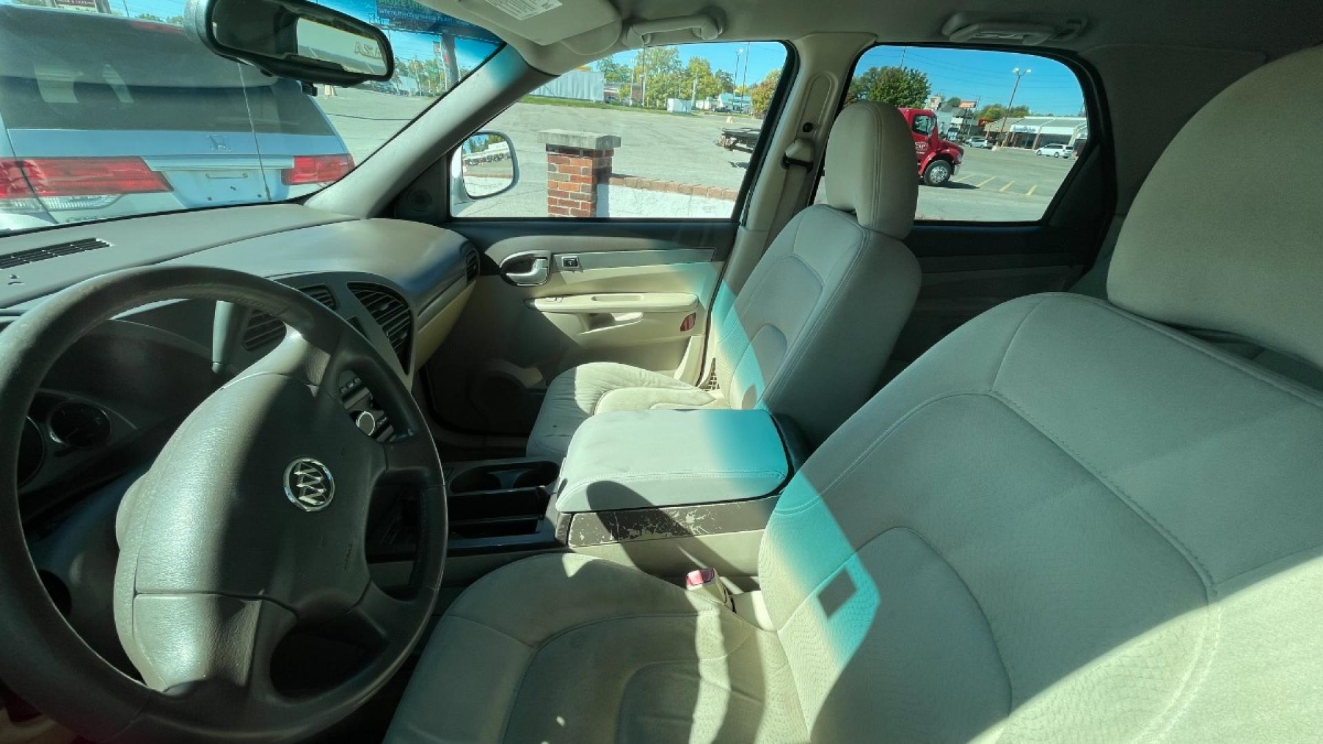 2007 WHITE Buick Rendezvous CX (3G5DA03L57S) with an 3.5L V6 OHV 12V engine, 4-Speed Automatic Overdrive transmission, located at 2710A Westlane Rd., Indianapolis, IN, 46268, (317) 291-2000, 39.885670, -86.208160 - Photo#4