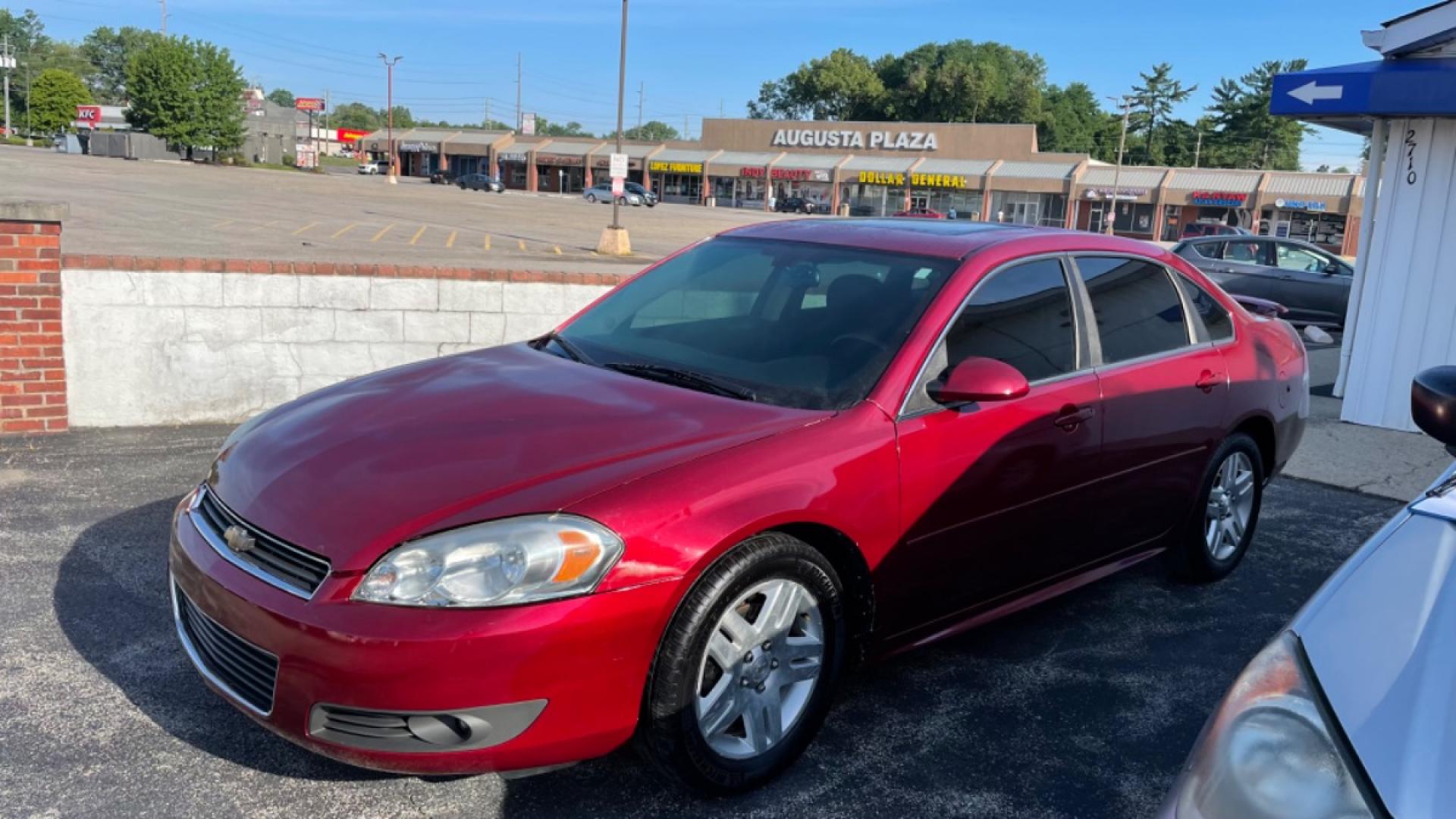 2011 Maroon /BLACK Chevrolet Impala LT (2G1WB5EK0B1) with an 3.5L V6 OHV 12V FFV engine, 4-Speed Automatic transmission, located at 2710A Westlane Rd., Indianapolis, IN, 46268, (317) 291-2000, 39.885670, -86.208160 - Photo#3