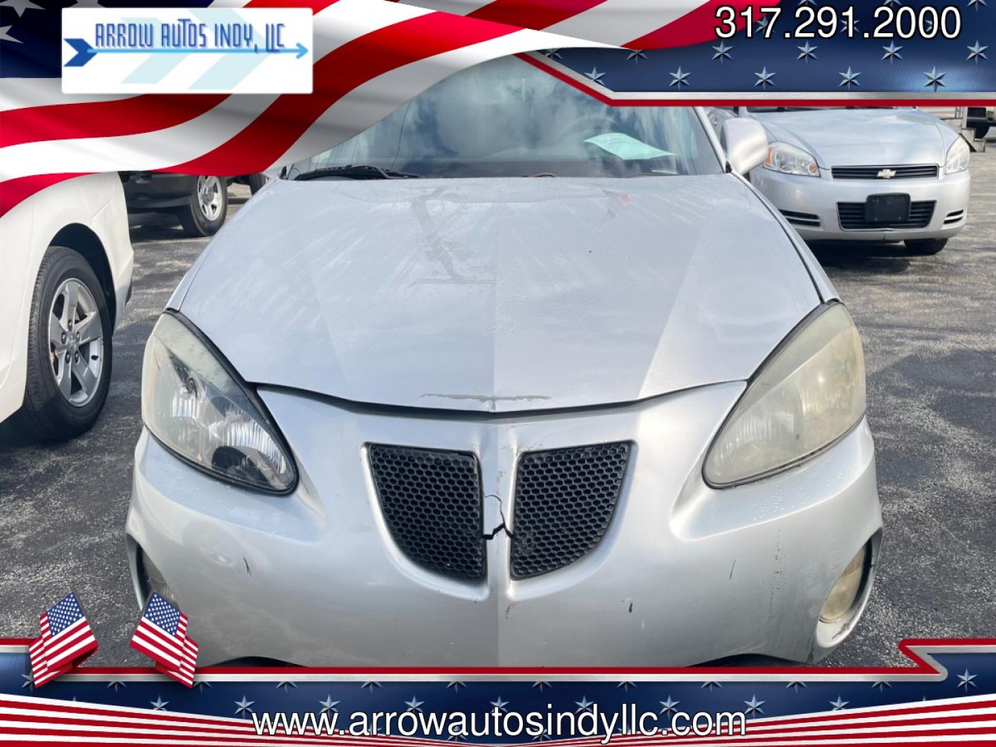 2004 Gray Pontiac Grand Prix GT2 (2G2WS522X41) with an 3.8L V6 OHV 12V engine, 4-Speed Automatic Overdrive transmission, located at 2710A Westlane Rd., Indianapolis, IN, 46268, (317) 291-2000, 39.885670, -86.208160 - Photo#0