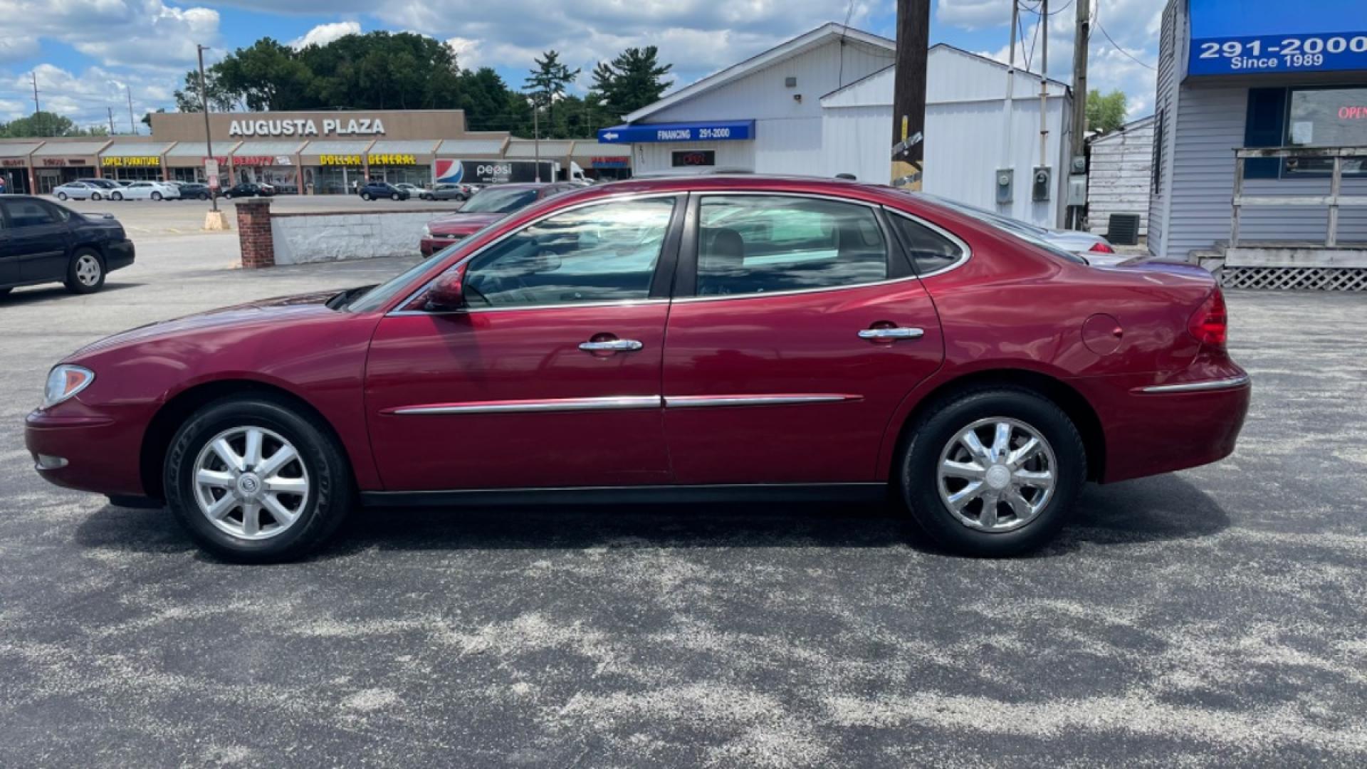 2007 Maroon /GRAY Buick LaCrosse CX (2G4WC582871) with an 3.8L V6 OHV 12V engine, 4-Speed Automatic Overdrive transmission, located at 2710A Westlane Rd., Indianapolis, IN, 46268, (317) 291-2000, 39.885670, -86.208160 - Photo#4