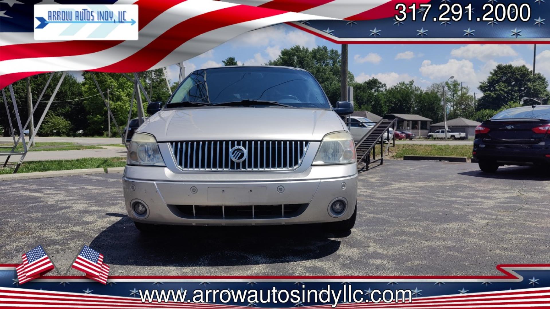 2006 Silver /BEIGE Mercury Monterey Luxury (2MRDA222X6B) with an 4.2L V6 OHV 12V engine, 4-Speed Automatic Overdrive transmission, located at 2710A Westlane Rd., Indianapolis, IN, 46268, (317) 291-2000, 39.885670, -86.208160 - Photo#0