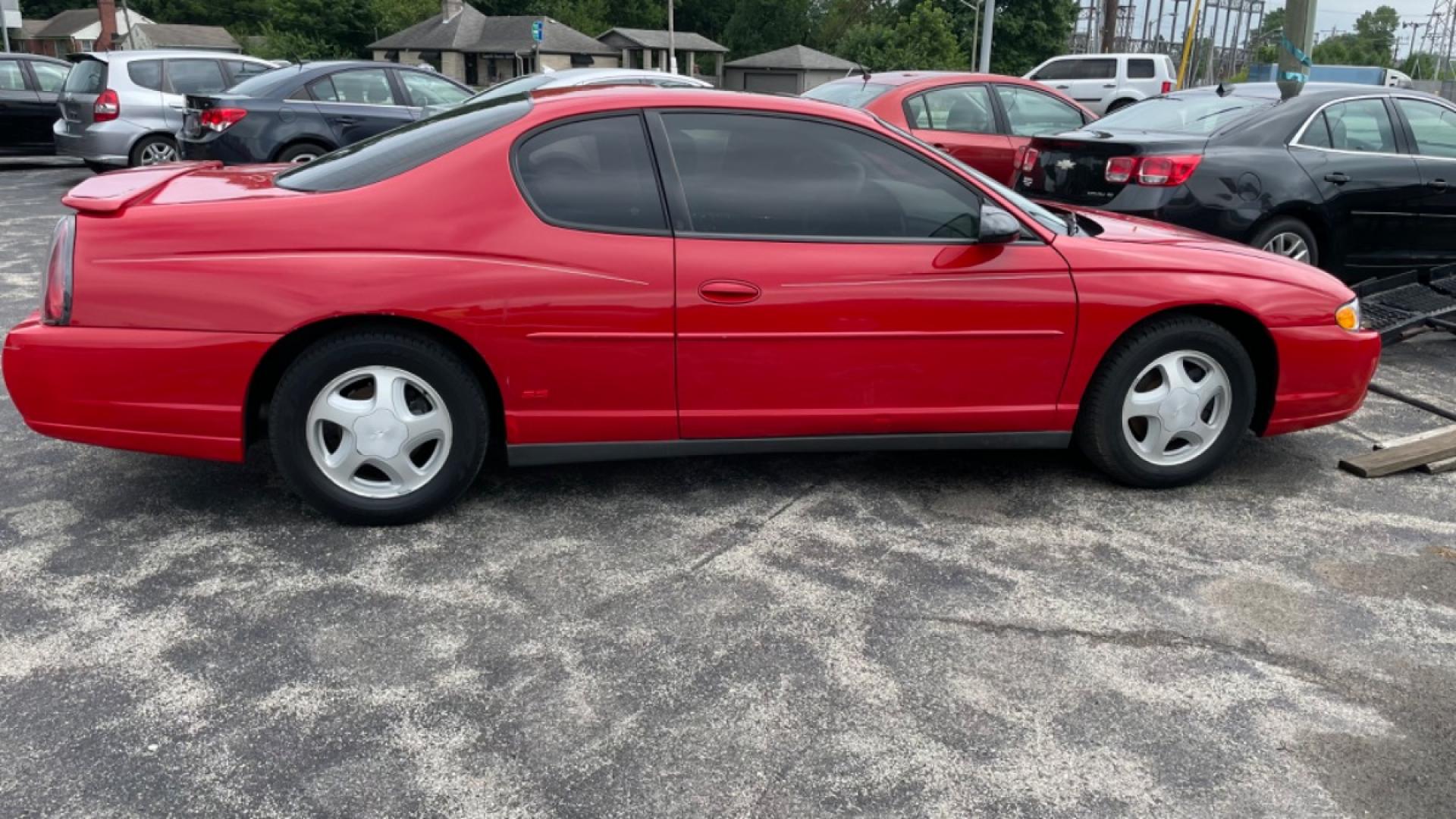 2004 Red /GRAY Chevrolet Monte Carlo SS (2G1WX12K449) with an 3.8L V6 OHV 12V engine, 4-Speed Automatic Overdrive transmission, located at 2710A Westlane Rd., Indianapolis, IN, 46268, (317) 291-2000, 39.885670, -86.208160 - Photo#1