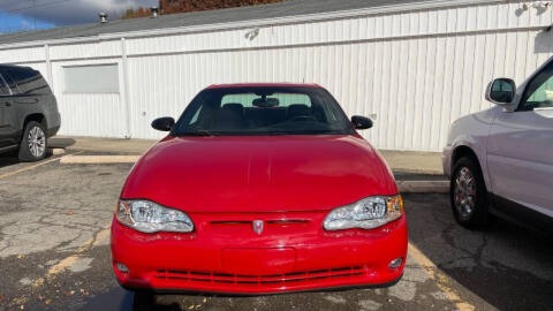 2002 RED /BLACK Chevrolet Monte Carlo SS (2G1WX15K029) with an 3.8L V6 OHV 12V engine, 4-Speed Automatic Overdrive transmission, located at 2710A Westlane Rd., Indianapolis, IN, 46268, (317) 291-2000, 39.885670, -86.208160 - Photo#0