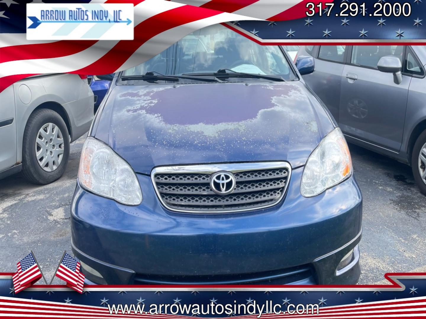 2005 Toyota Corolla CE (1NXBR32E45Z) with an 1.8L L4 DOHC 16V engine, located at 2710A Westlane Rd., Indianapolis, IN, 46268, (317) 291-2000, 39.885670, -86.208160 - Photo#0