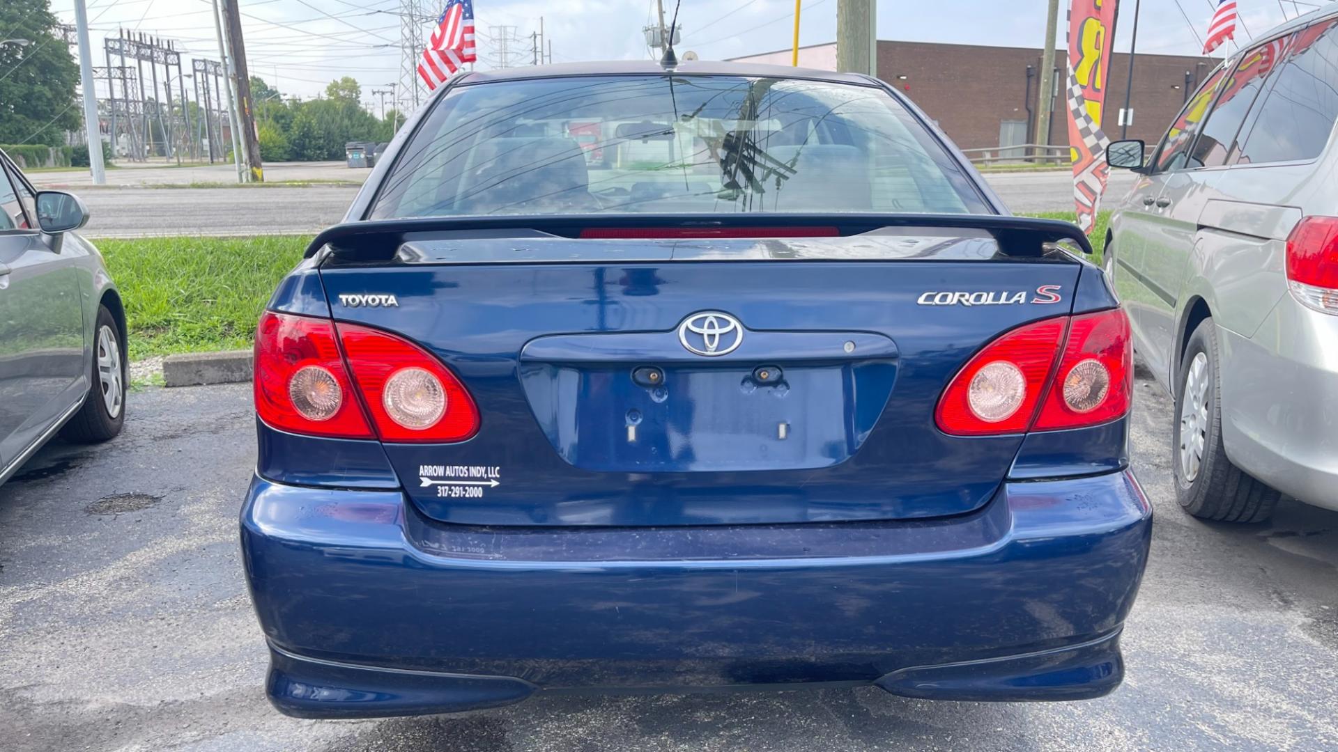 2005 Toyota Corolla CE (1NXBR32E45Z) with an 1.8L L4 DOHC 16V engine, located at 2710A Westlane Rd., Indianapolis, IN, 46268, (317) 291-2000, 39.885670, -86.208160 - Photo#2