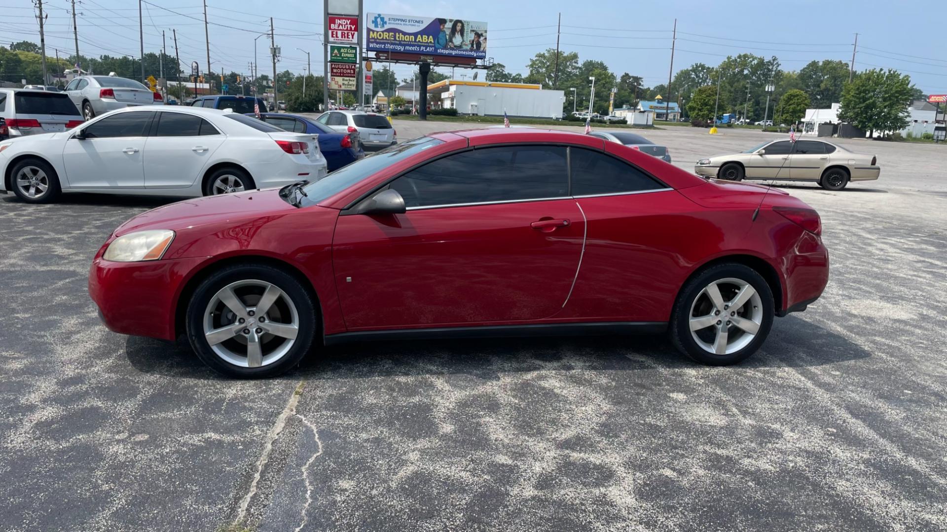 2007 Pontiac G6 GT Convertible (1G2ZH361374) with an 3.9L V6 OHV 12V engine, 4-Speed Automatic Overdrive transmission, located at 2710A Westlane Rd., Indianapolis, IN, 46268, (317) 291-2000, 39.885670, -86.208160 - Photo#1