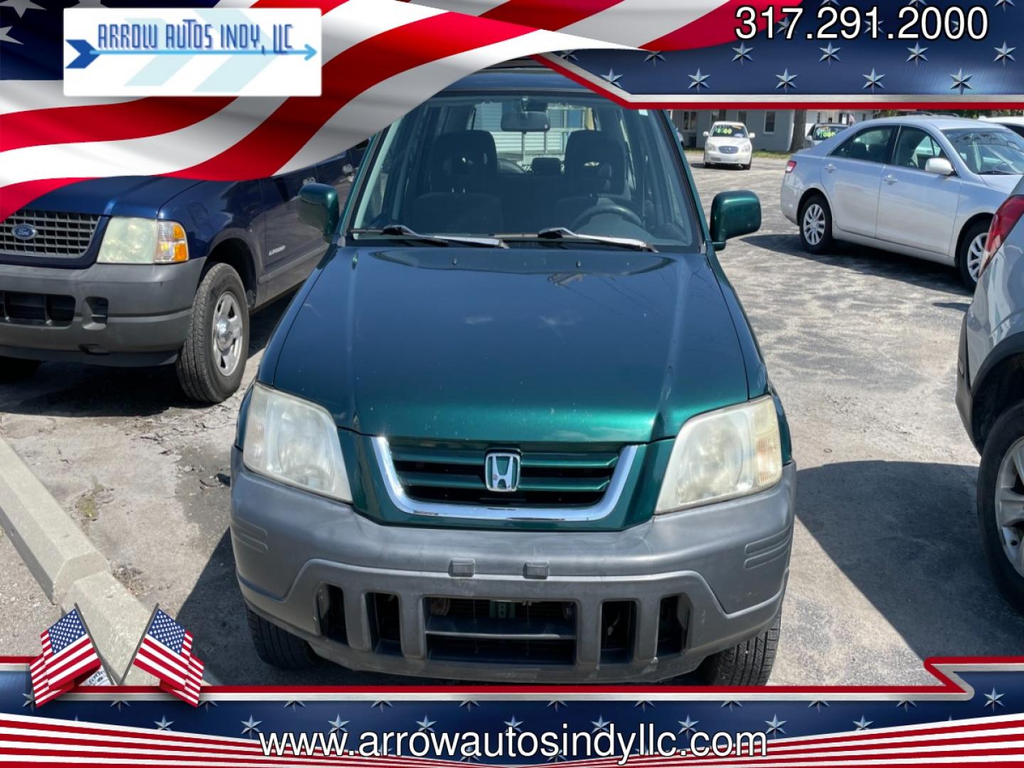 1999 /GRAY Honda CR-V EX 4WD (JHLRD1868XC) with an 2.0L L4 DOHC 16V engine, 4-Speed Automatic Overdrive transmission, located at 2710A Westlane Rd., Indianapolis, IN, 46268, (317) 291-2000, 39.885670, -86.208160 - Photo#0