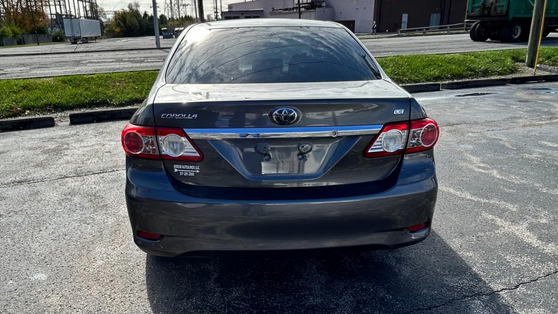 2012 Toyota Corolla LE 4-Speed AT (5YFBU4EE7CP) with an 1.8L L4 DOHC 16V engine, 4-Speed Automatic transmission, located at 2710A Westlane Rd., Indianapolis, IN, 46268, (317) 291-2000, 39.885670, -86.208160 - Photo#1