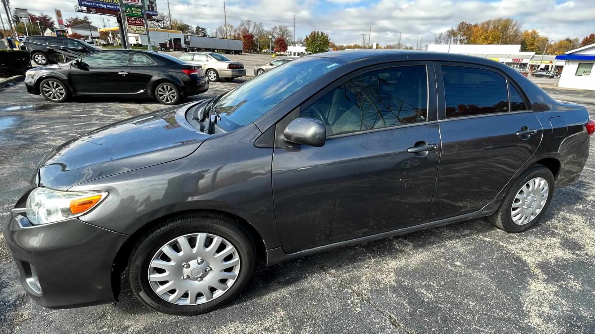 2012 Toyota Corolla LE 4-Speed AT (5YFBU4EE7CP) with an 1.8L L4 DOHC 16V engine, 4-Speed Automatic transmission, located at 2710A Westlane Rd., Indianapolis, IN, 46268, (317) 291-2000, 39.885670, -86.208160 - Photo#2