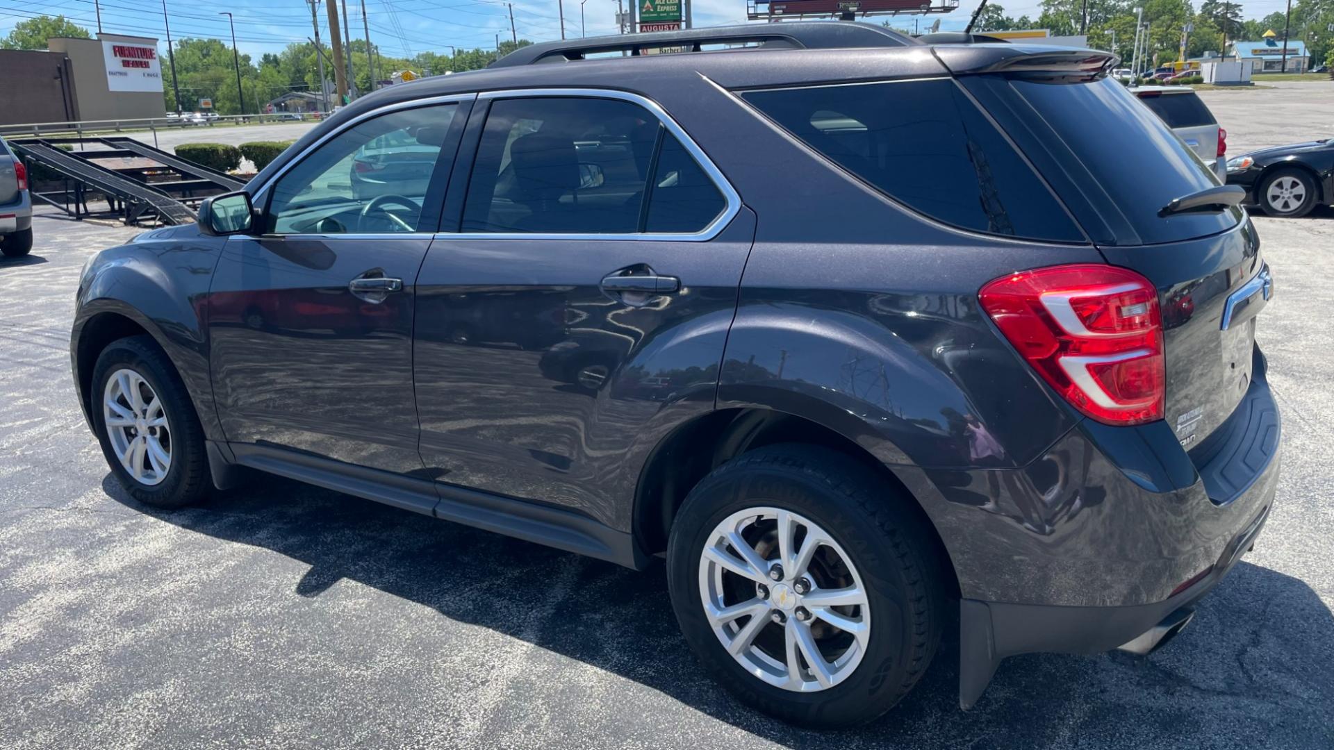 2016 GRAY /BLACK Chevrolet Equinox LT (2GNFLFE38G6) with an 3.6L V6 DOHC 24V engine, located at 2710A Westlane Rd., Indianapolis, IN, 46268, (317) 291-2000, 39.885670, -86.208160 - Photo#9