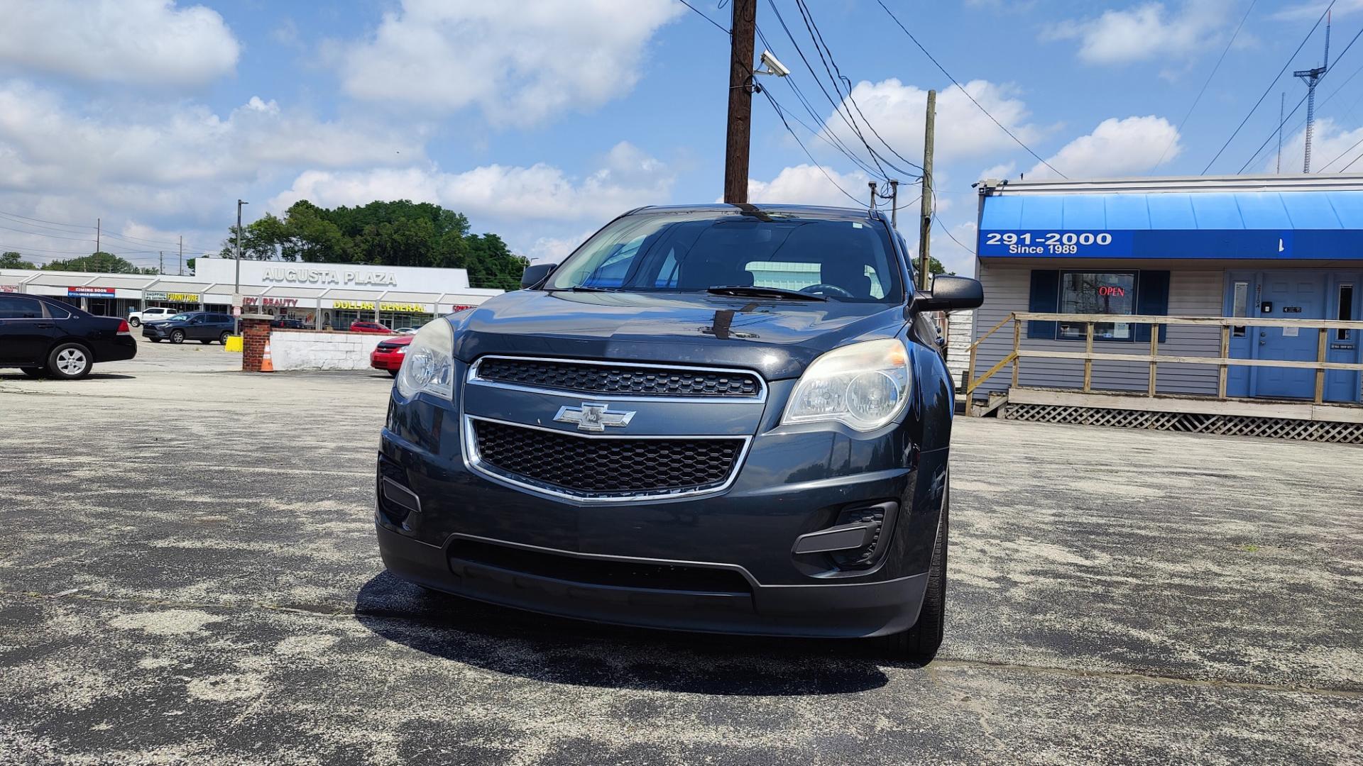 2014 GRAY Chevrolet Equinox LS (2GNFLEEK2E6) with an 2.4L L4 DOHC 16V engine, 6-Speed Automatic transmission, located at 2710A Westlane Rd., Indianapolis, IN, 46268, (317) 291-2000, 39.885670, -86.208160 - Photo#0