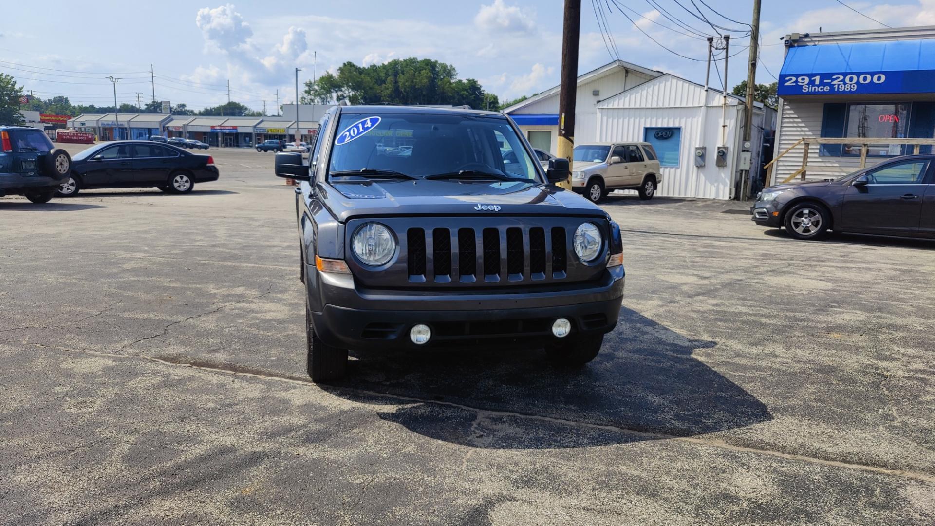 2014 GRAY /BLACK Jeep Patriot LATITUDE (1C4NJRFBXED) with an 2.4L L4 DOHC 16V engine, 6-Speed Automatic transmission, located at 2710A Westlane Rd., Indianapolis, IN, 46268, (317) 291-2000, 39.885670, -86.208160 - Photo#2