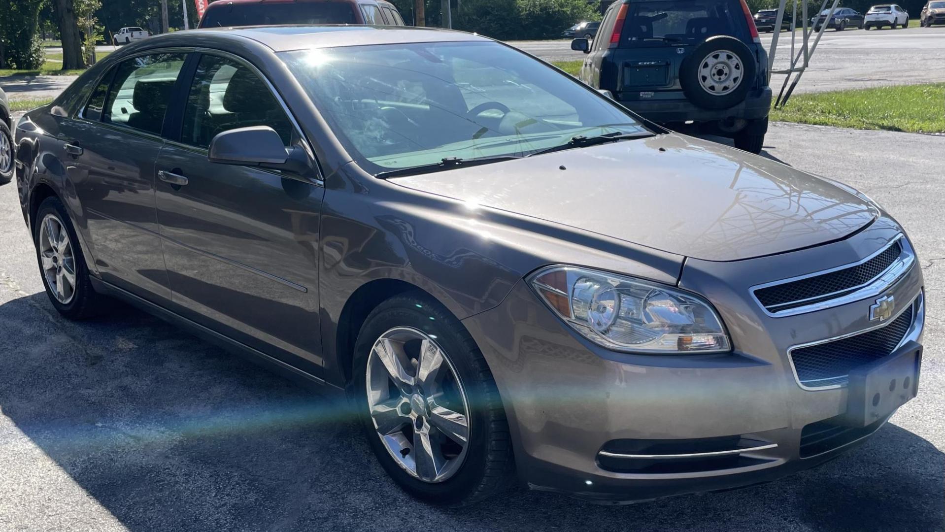 2010 /TAN Chevrolet Malibu LT (1G1ZD5EB8AF) with an 2.4L L4 DOHC 16V engine, 6-Speed Automatic transmission, located at 2710A Westlane Rd., Indianapolis, IN, 46268, (317) 291-2000, 39.885670, -86.208160 - Photo#0