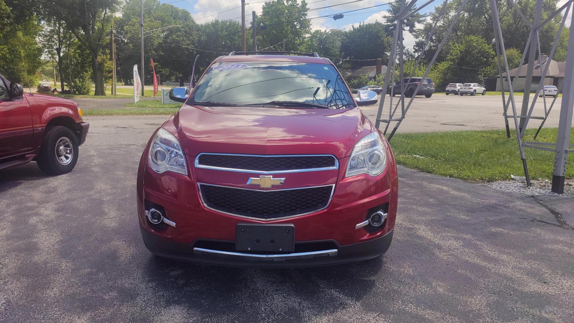 2013 Chevrolet Equinox LTZ 2WD (1GNALFEKXDZ) with an 2.4L L4 DOHC 16V engine, 6-Speed Automatic transmission, located at 2710A Westlane Rd., Indianapolis, IN, 46268, (317) 291-2000, 39.885670, -86.208160 - Photo#2