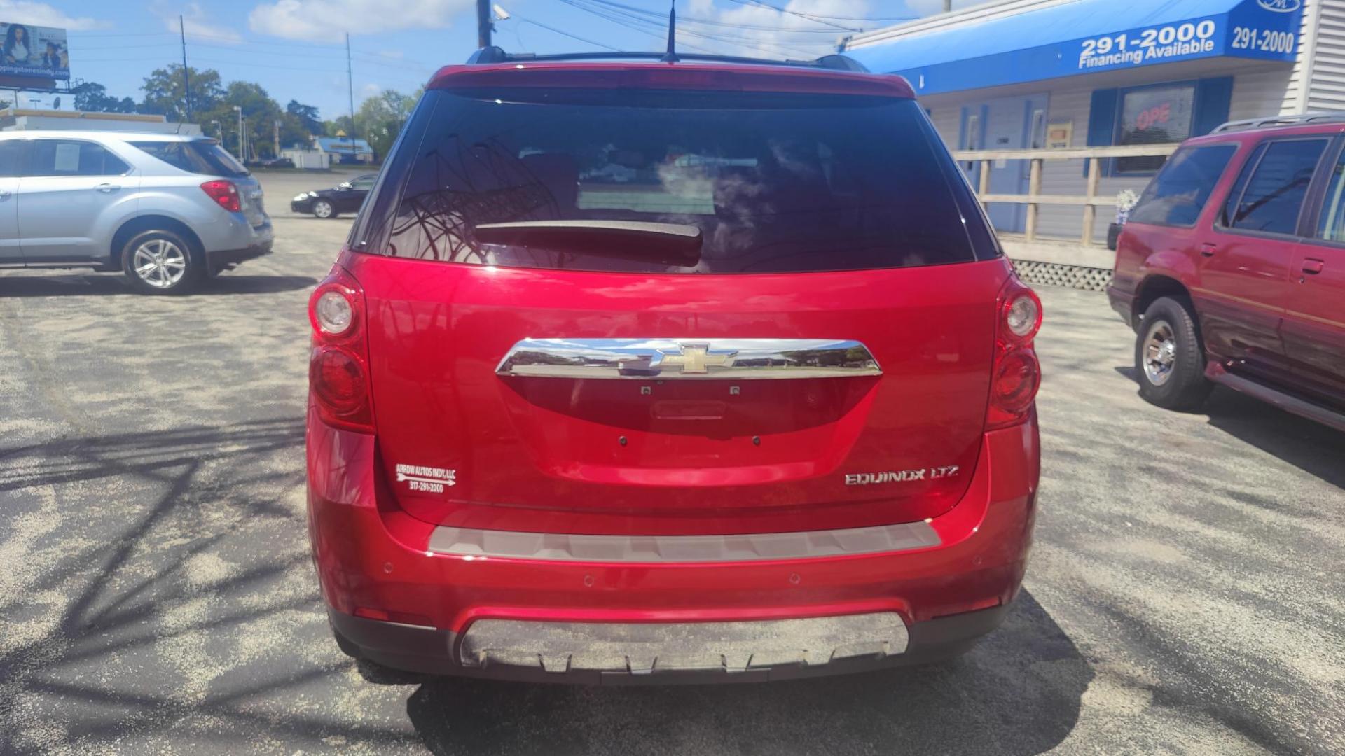 2013 Chevrolet Equinox LTZ 2WD (1GNALFEKXDZ) with an 2.4L L4 DOHC 16V engine, 6-Speed Automatic transmission, located at 2710A Westlane Rd., Indianapolis, IN, 46268, (317) 291-2000, 39.885670, -86.208160 - Photo#4