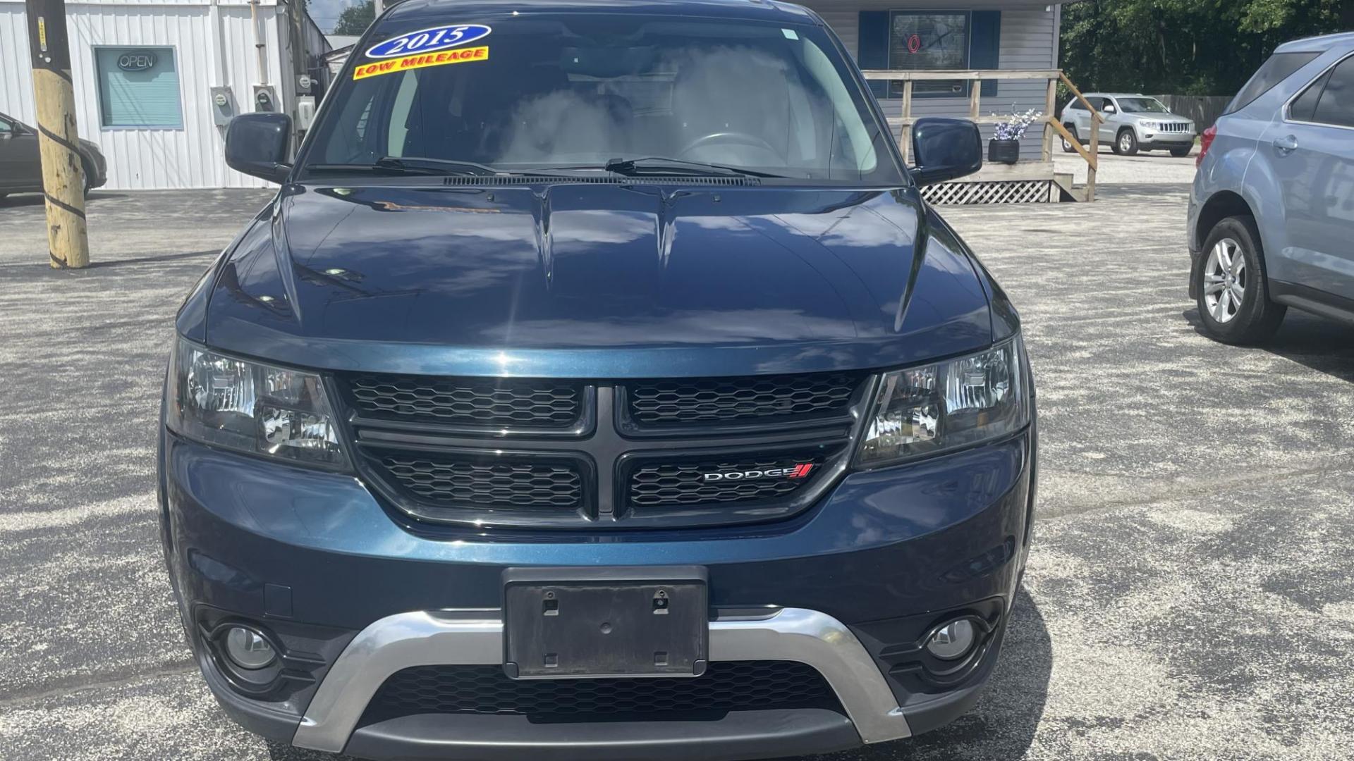 2015 Dodge Journey Crossroad AWD (3C4PDDGG4FT) with an 3.6L V6 DOHC 24V engine, 6-Speed Automatic transmission, located at 2710A Westlane Rd., Indianapolis, IN, 46268, (317) 291-2000, 39.885670, -86.208160 - Photo#1