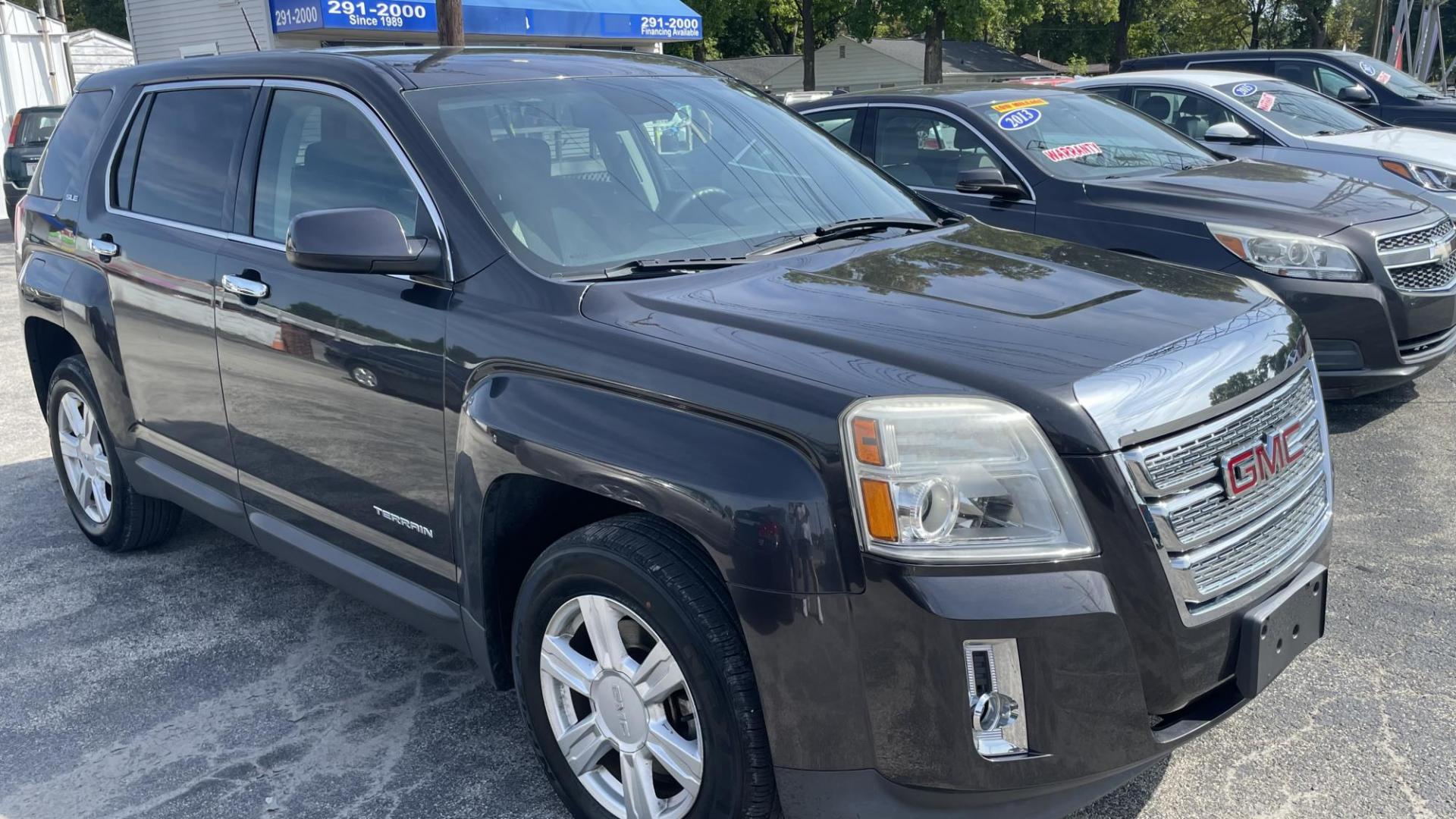 2014 GMC Terrain SLE1 AWD (2GKFLVEK3E6) with an 2.4L L4 DOHC 16V FFV engine, 6-Speed Automatic transmission, located at 2710A Westlane Rd., Indianapolis, IN, 46268, (317) 291-2000, 39.885670, -86.208160 - Photo#0