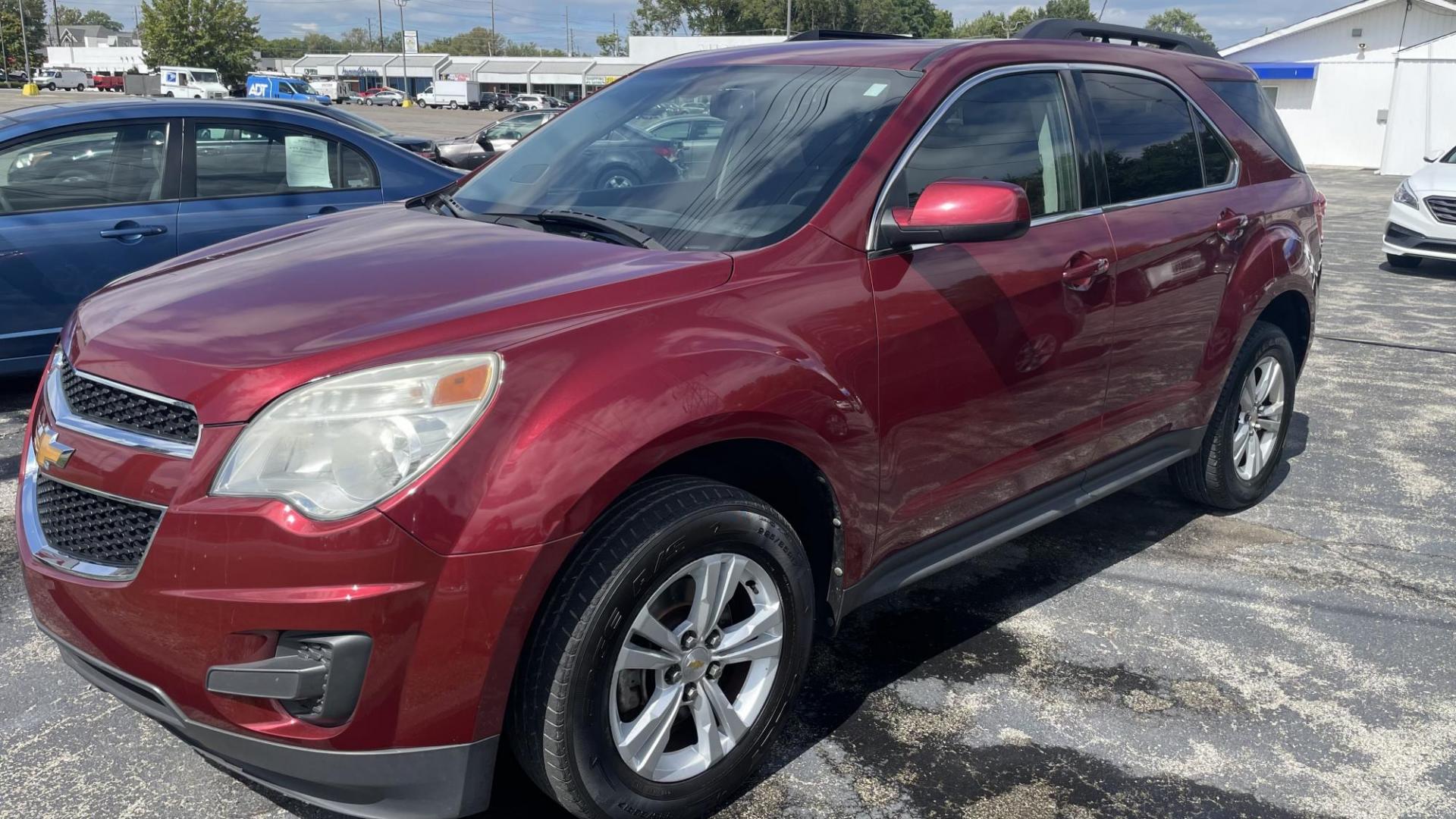 2011 MAROON Chevrolet Equinox 1LT 2WD (2CNALDEC4B6) with an 2.4L L4 DOHC 16V engine, 6-Speed Automatic transmission, located at 2710A Westlane Rd., Indianapolis, IN, 46268, (317) 291-2000, 39.885670, -86.208160 - Photo#0