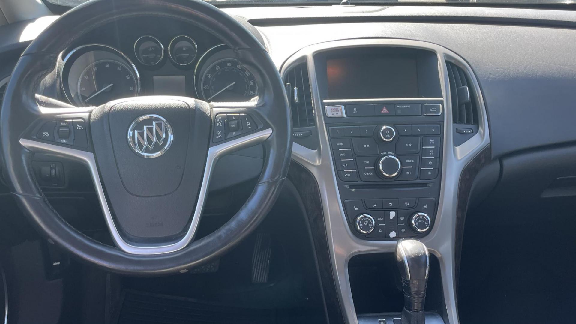 2013 BLACK /BLACK Buick Verano Leather (1G4PS5SK3D4) with an 2.4L L4 DOHC 16V FFV engine, 6-Speed Automatic transmission, located at 2710A Westlane Rd., Indianapolis, IN, 46268, (317) 291-2000, 39.885670, -86.208160 - Photo#6