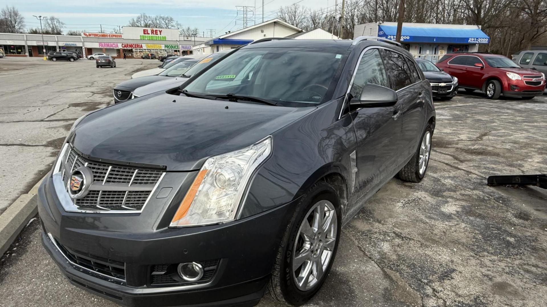 2011 BLUE Cadillac SRX Performance Collection AWD (3GYFNEEY5BS) with an 3.0L V6 DOHC 24V engine, 6-Speed Automatic transmission, located at 2710A Westlane Rd., Indianapolis, IN, 46268, (317) 291-2000, 39.885670, -86.208160 - Photo#0