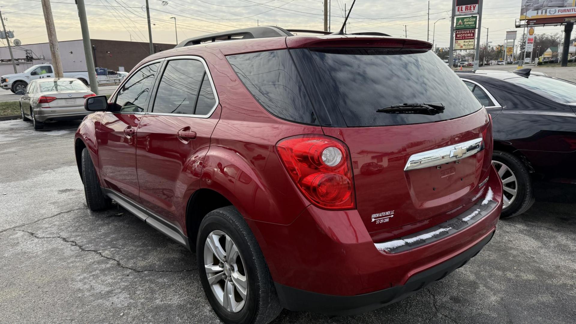 2014 RED /BLACK Chevrolet Equinox 1LT 2WD (1GNALBEK8EZ) with an 2.4L L4 DOHC 16V engine, 6-Speed Automatic transmission, located at 2710A Westlane Rd., Indianapolis, IN, 46268, (317) 291-2000, 39.885670, -86.208160 - Photo#4