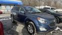 2016 BLUE /BLACK Chevrolet Equinox LT AWD (2GNFLFEK9G6) with an 2.4L L4 DOHC 16V FFV engine, 6A transmission, located at 2710A Westlane Rd., Indianapolis, IN, 46268, (317) 291-2000, 39.885670, -86.208160 - Photo#1