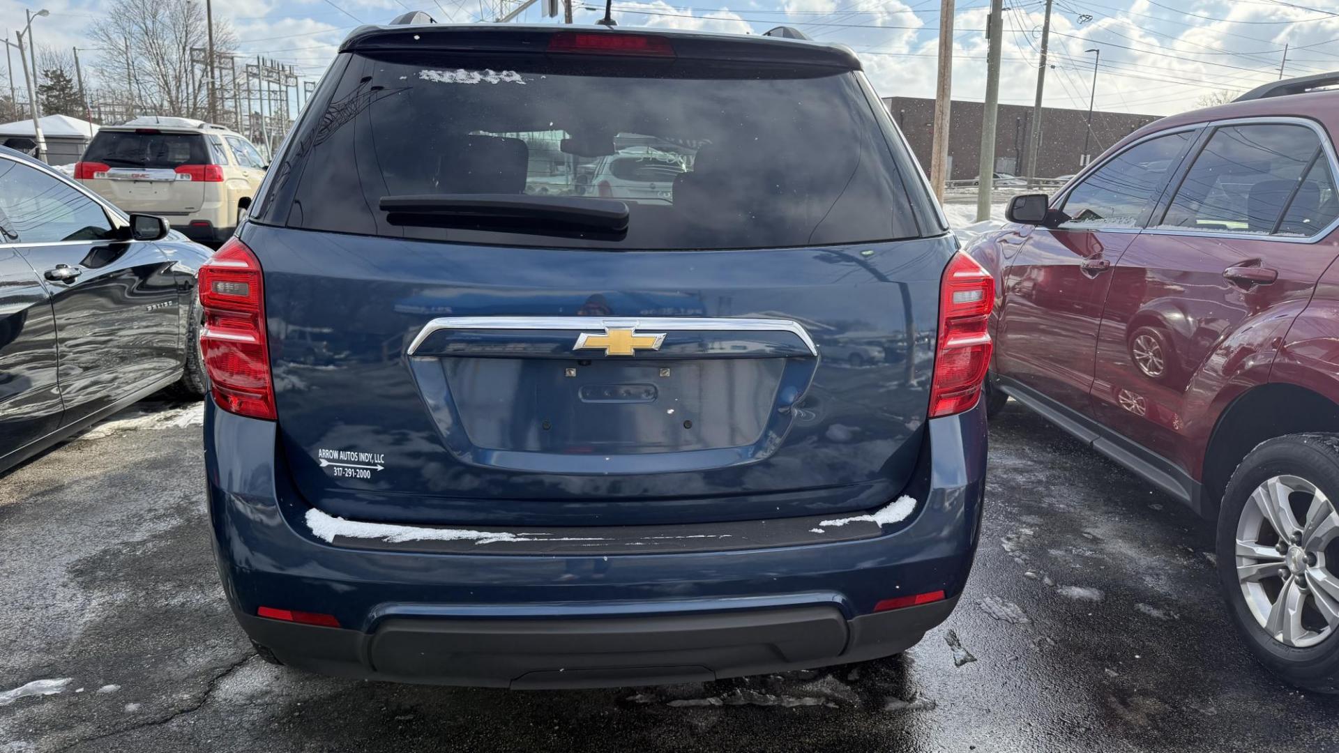 2016 BLUE /BLACK Chevrolet Equinox LT AWD (2GNFLFEK9G6) with an 2.4L L4 DOHC 16V FFV engine, 6A transmission, located at 2710A Westlane Rd., Indianapolis, IN, 46268, (317) 291-2000, 39.885670, -86.208160 - Photo#5