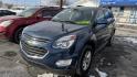 2016 BLUE /BLACK Chevrolet Equinox LT AWD (2GNFLFEK9G6) with an 2.4L L4 DOHC 16V FFV engine, 6A transmission, located at 2710A Westlane Rd., Indianapolis, IN, 46268, (317) 291-2000, 39.885670, -86.208160 - Photo#0