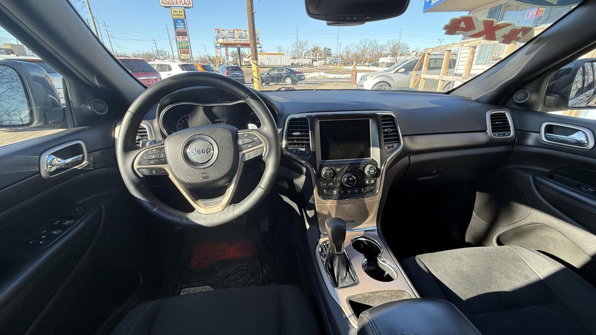 2017 BLACK /BLACK Jeep Grand Cherokee Laredo 4WD (1C4RJFAG3HC) with an 3.6L V6 DOHC 24V engine, 8A transmission, located at 2710A Westlane Rd., Indianapolis, IN, 46268, (317) 291-2000, 39.885670, -86.208160 - Photo#6