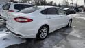 2014 WHITE /BLACK Ford Fusion SE (3FA6P0H75ER) with an 2.5L L4 DOHC 16V engine, 6-Speed Automatic transmission, located at 2710A Westlane Rd., Indianapolis, IN, 46268, (317) 291-2000, 39.885670, -86.208160 - Photo#3